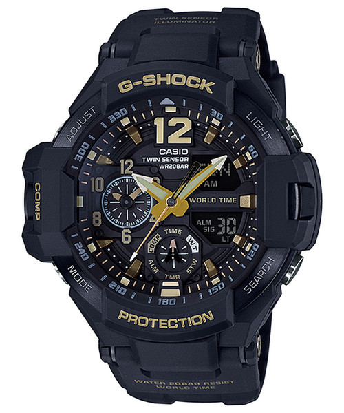 Casio GA-1100GB-1A Wristwatch Black watch