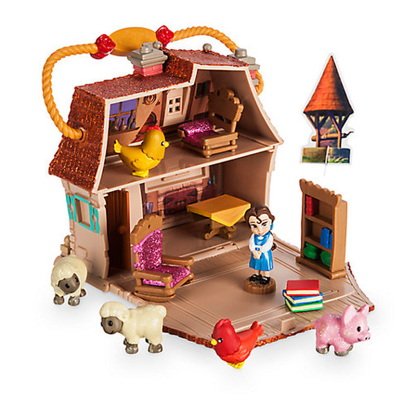 Disney Animators' Collection Littles Belle Micro Doll Play Set