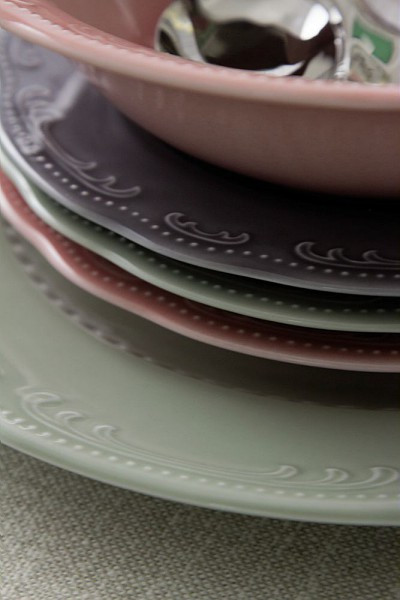 Andrea Fontebasso VW002210841 Dessert plate Round Porcelain Green 1pc(s) dining plate