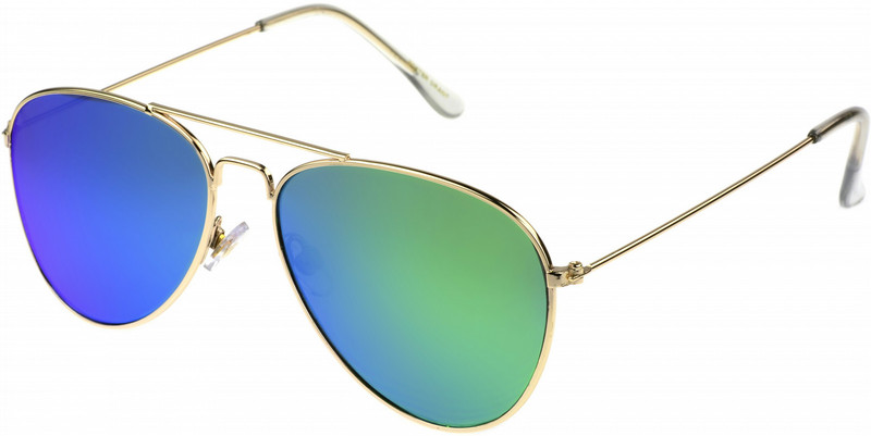 Foster Grant 24463 Gold/ Green Mirror sunglasses