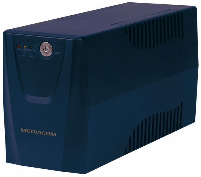 Mediacom M-UPS800B 800ВА 2розетка(и) Пурпурный источник бесперебойного питания