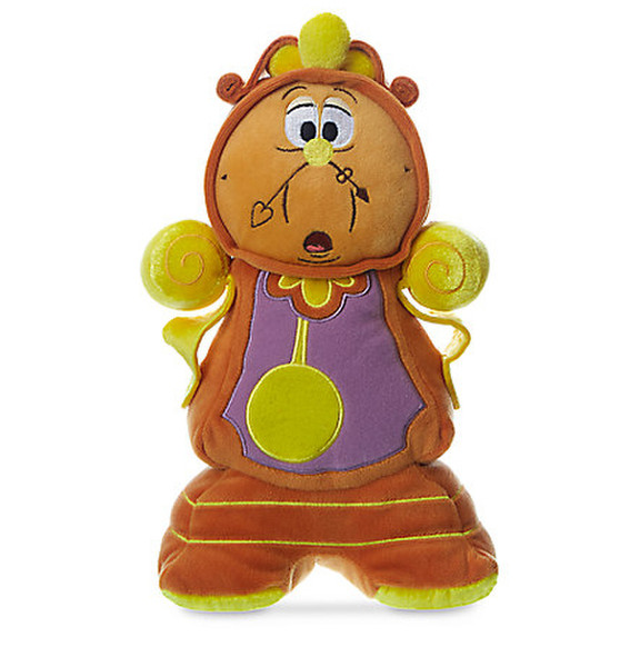 Disney Cogsworth Plush - Beauty and the Beast - Small doll