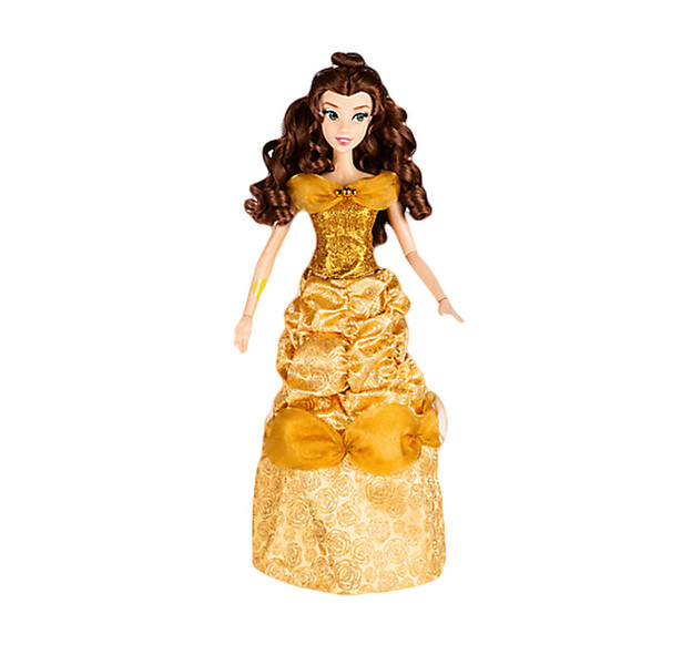 Disney Belle Deluxe Interactive Doll with Singing Mrs. Potts Figure doll