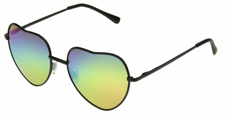 Foster Grant 28921 Black/Rainbow Mirror sunglasses