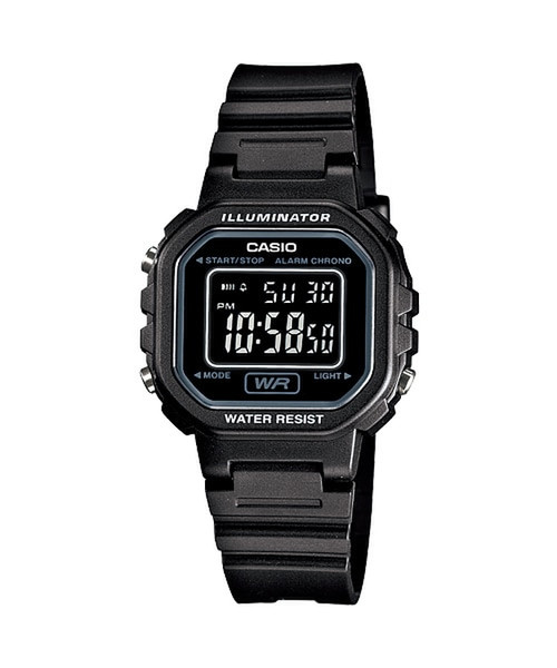 Casio LA-20WH-1B Wristwatch Black watch