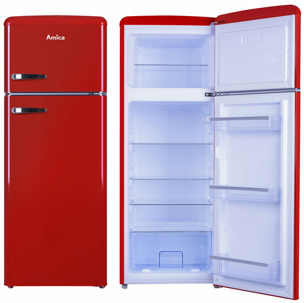 Amica KGC15630R Freestanding 213L A++ Red
