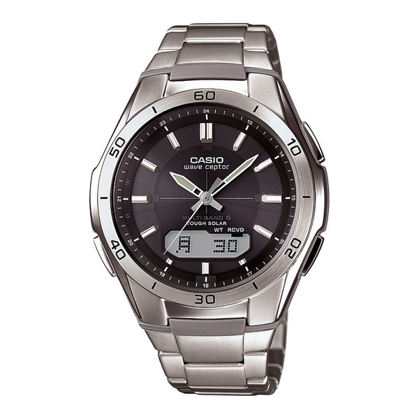 Casio WVAM640D-1A Armbanduhr Hart Solar Silber Uhr