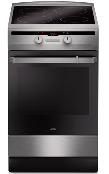 Amica SIB 18M X Freestanding cooker Induction hob A Edelstahl Küchenherd