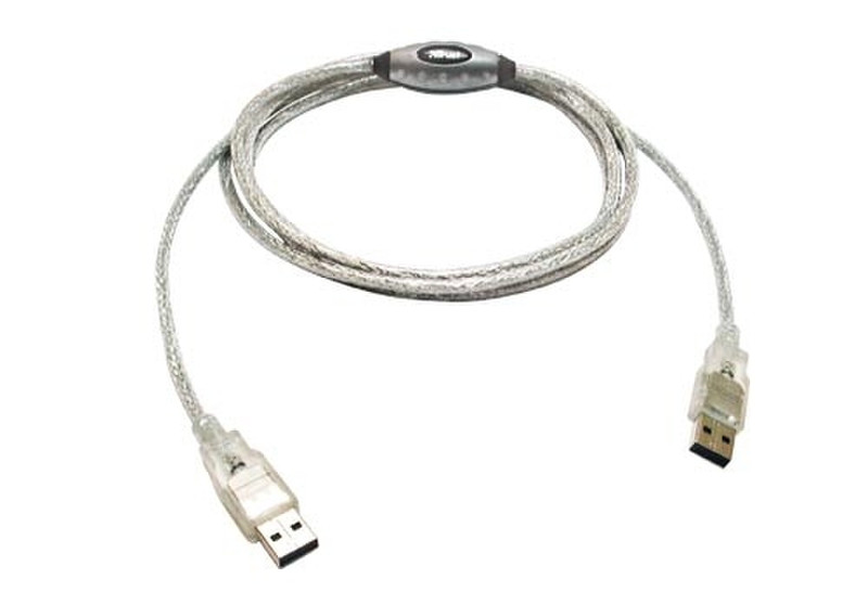 Trust USB Network Link N12M 2м USB A USB A Серый кабель USB