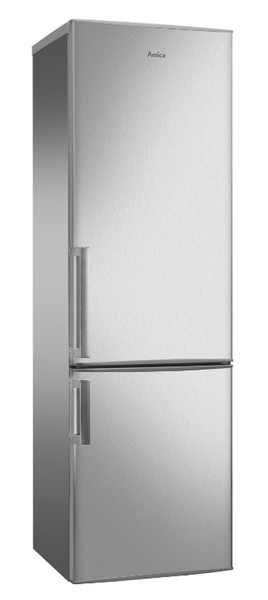 Amica VC 1812 X Freestanding 188L 64L A++ Stainless steel fridge-freezer