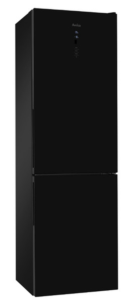Amica VC 1852 AFDBG Freestanding 220L 81L A++ Black fridge-freezer