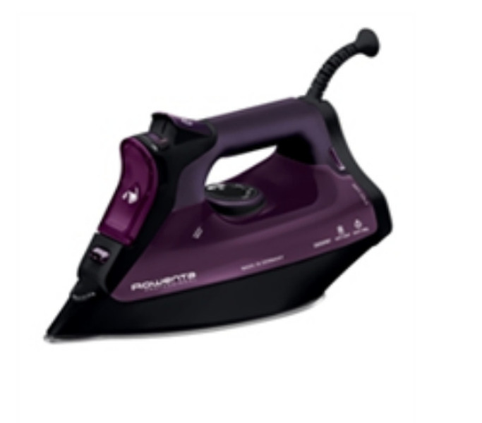 Rowenta DW8109D1 Dry & Steam iron 2650Вт Черный, Пурпурный утюг