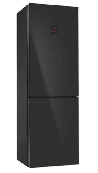 Amica VC 1852 BFDBG Freestanding 210L 84L A++ Black fridge-freezer