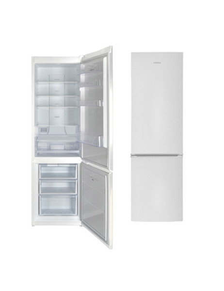 Edesa HOME-F670A Freestanding 258L 72L A+ White fridge-freezer