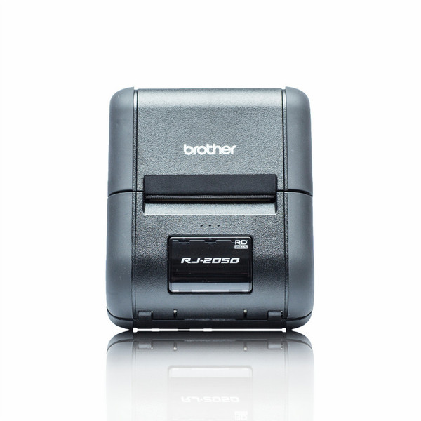 Brother RJ-2050 Прямая термопечать Mobile printer 203 x 203dpi Черный POS-/мобильный принтер