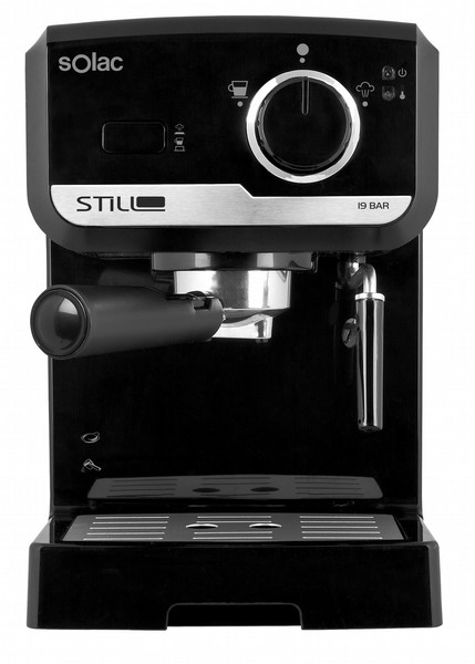 Solac CE4493 Espresso machine 1.2L 2cups Black coffee maker