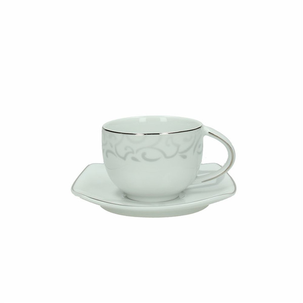 Andrea Fontebasso CB011204330 Серый, Белый Чай чашка/кружка