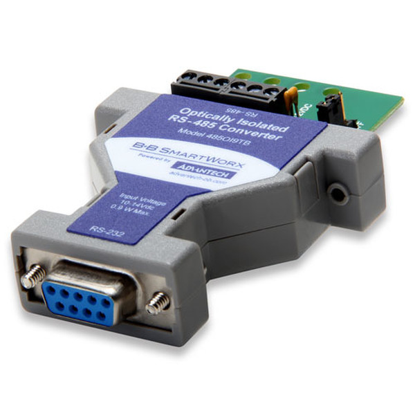 IMC Networks 485OI9TB RS-232 RS-422/485 Blau Serieller Konverter/Repeater/Isolator