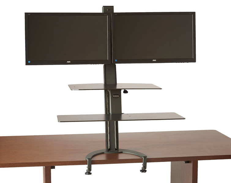 HealthPostures 6352 Sitz- und Steharbeitsplatz für Desktop-PCs