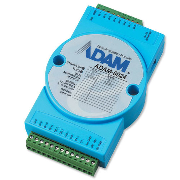 IMC Networks ADAM-6024-A1E 12канала Ввод/вывод digital & analog I/O module