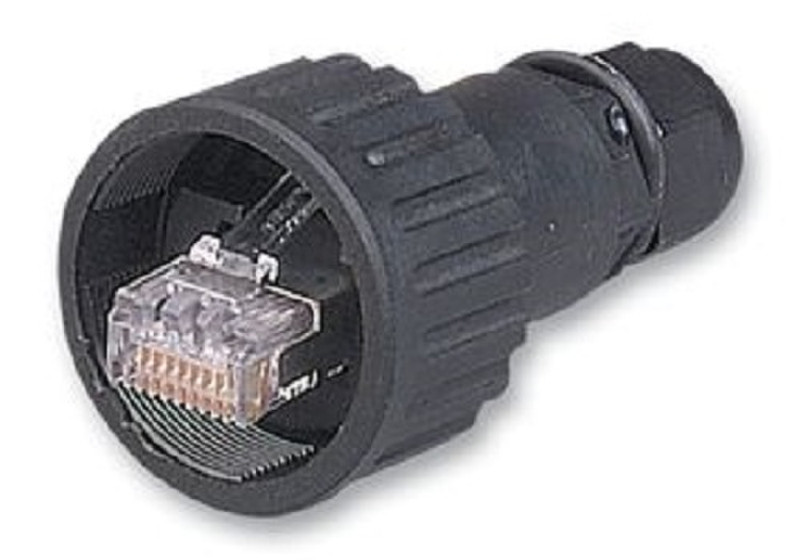 B&B Electronics ENQAM315 RJ-45 Black wire connector