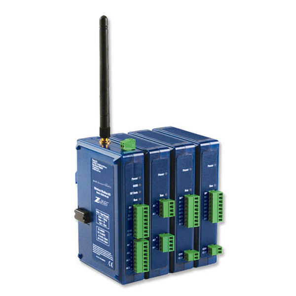 IMC Networks ZZ-4AI 4канала Ввод Черный, Синий digital & analog I/O module