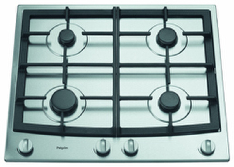 Pelgrim GKB 635 gas heater built-in Gas hob Silver