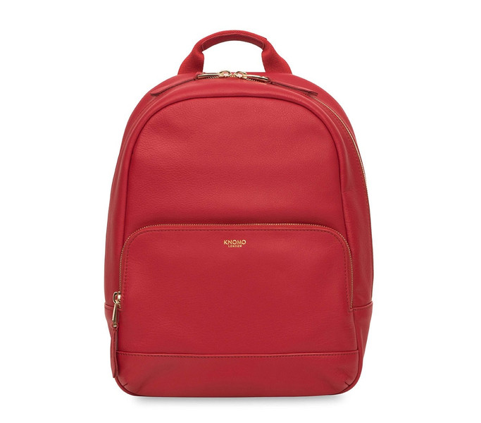 Knomo Mini Mount Leder Rot Rucksack