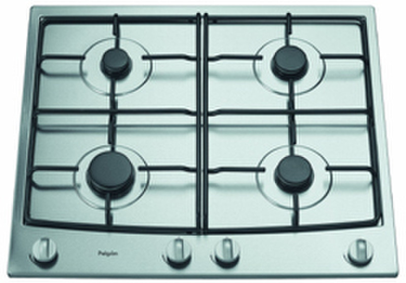 Pelgrim GKB 633 gas heater built-in Gas hob Silver