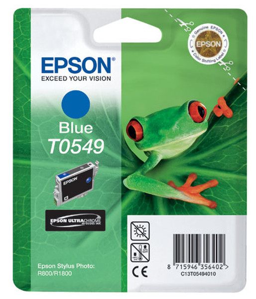 Epson T0549 Пигментный синий струйный картридж