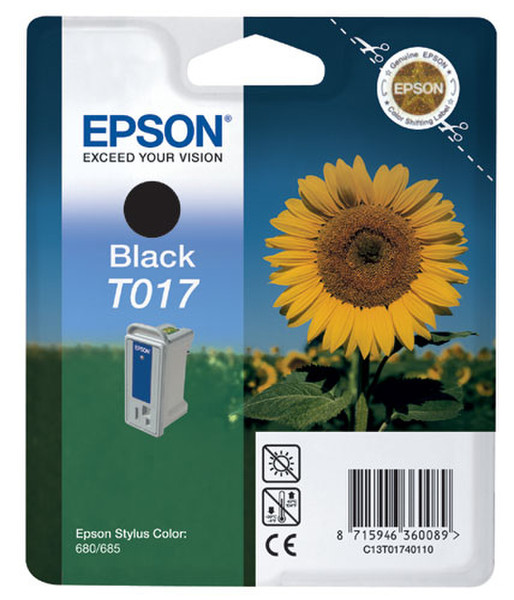 Epson T017 Schwarz Tintenpatrone