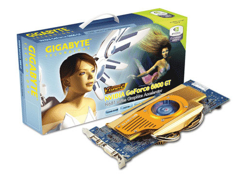 Gigabyte GV-N68T256DH GDDR3 видеокарта