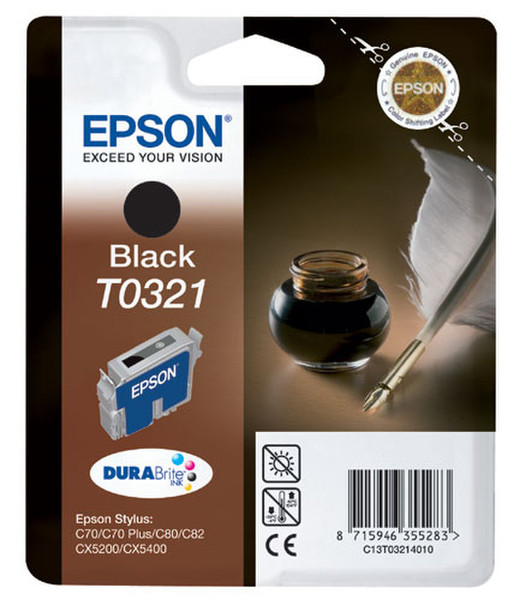 Epson T0321 Schwarz Tintenpatrone