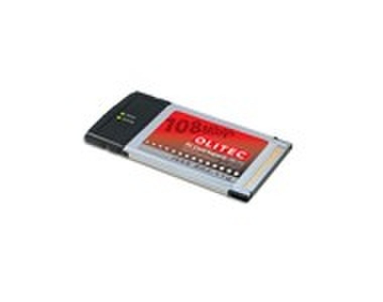 Olitec PC Card 802.11SuperG 108Mbit/s networking card