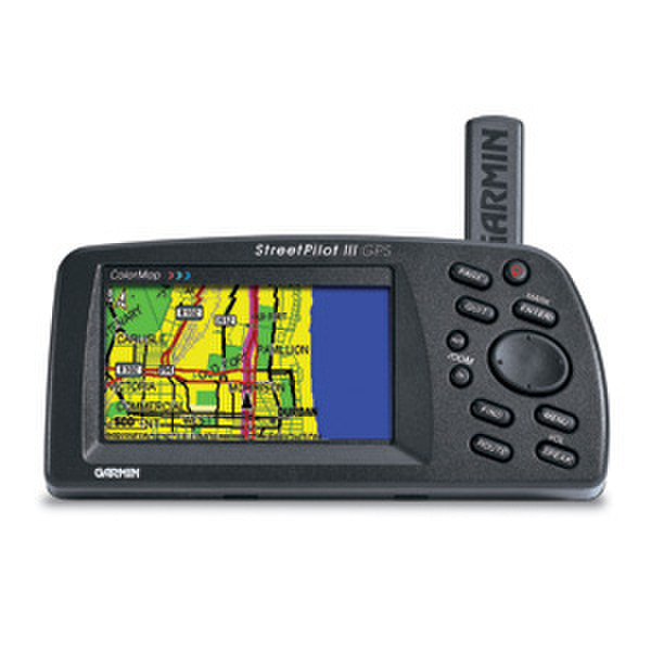 Garmin StreetPilot III Фиксированный ЖК 635г навигатор