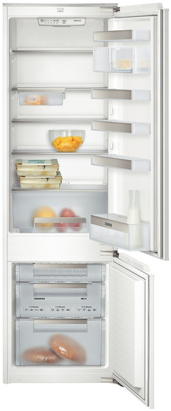 Siemens KI38VA50 Встроенный 277л A+ Белый холодильник с морозильной камерой