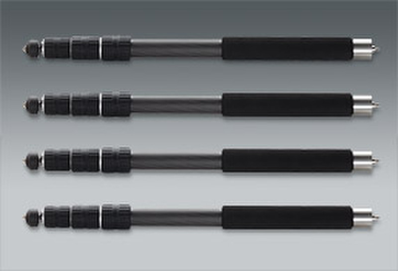 Novoflex QuadroPod legs Carbon fibre 4 segments Set 4 pcs Нержавеющая сталь штатив