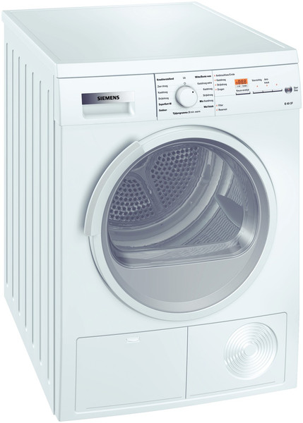 Siemens WT46E3F2NL freestanding Front-load 7kg White tumble dryer