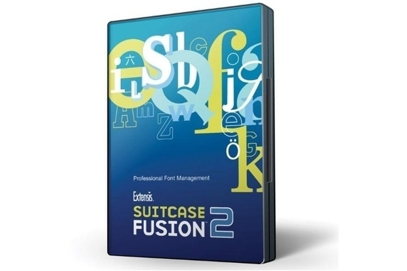 Extensis Suitcase Fusion 2.0, Standalone, ESD, DE, Win