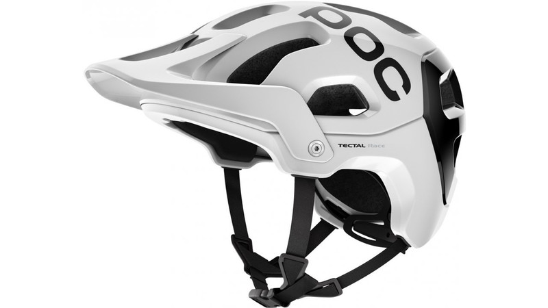 POC Tectal Race Half shell M/L Черный, Белый велосипедный шлем