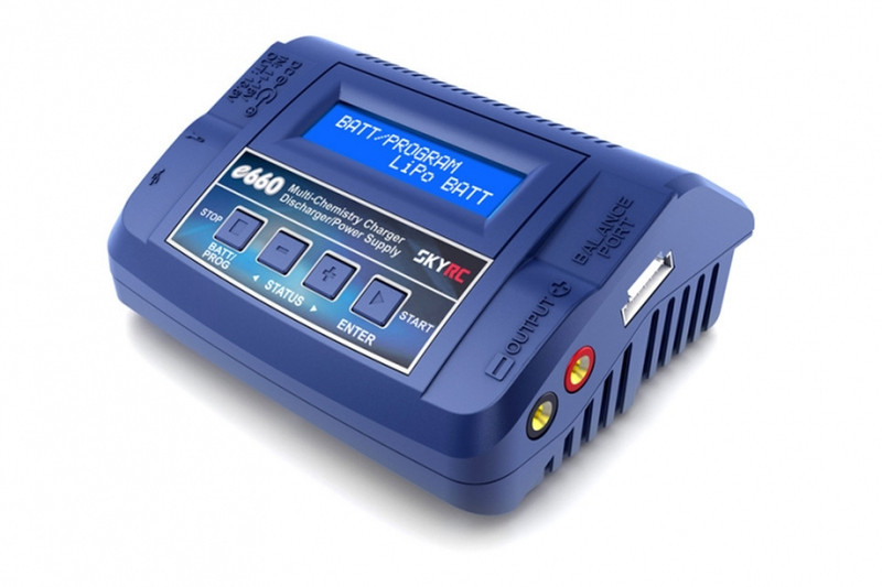 SkyRC E660 Indoor battery charger Синий