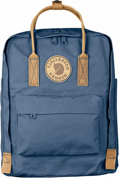 Fjällräven Kånken No. 2 Cotton,Leather,Polyester Blue