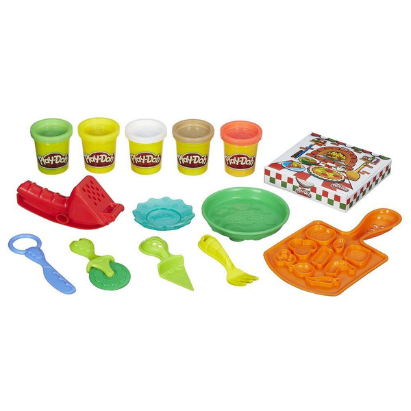 Play-Doh B1856 Knetmasse Braun, Grün, Rot, Weiß, Gelb Modellier-Verbrauchsmaterial