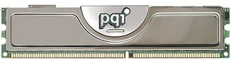 PQI DDR Turbo 256Mb 400 CL2.5 0.25GB DDR 400MHz memory module