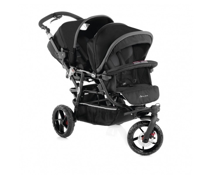 Jane Powertwin pro Tandem stroller 1seat(s) Black,Grey