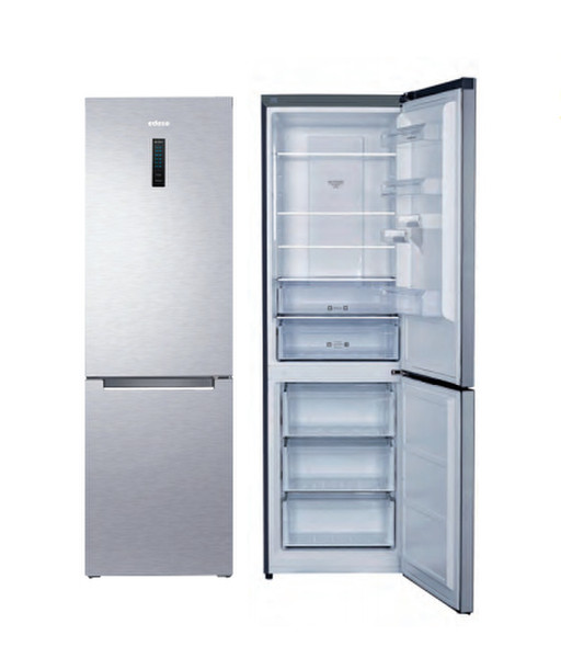 Edesa URBAN-F677A Freestanding 243L 72L A++ Stainless steel fridge-freezer