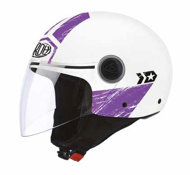 Airoh Malibù Open-face helmet Purple,White
