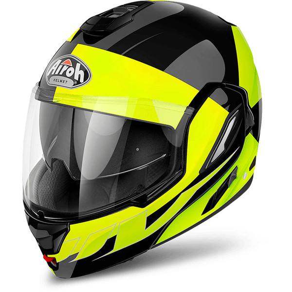 Airoh REFU31 Modular helmet Черный, Желтый мотоциклетный шлем