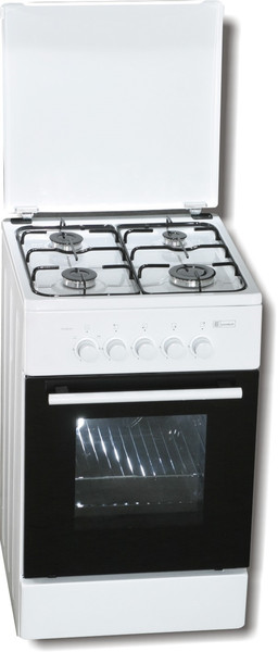 Audse VCH 5055 NAT Freestanding cooker Gas hob Black,White cooker