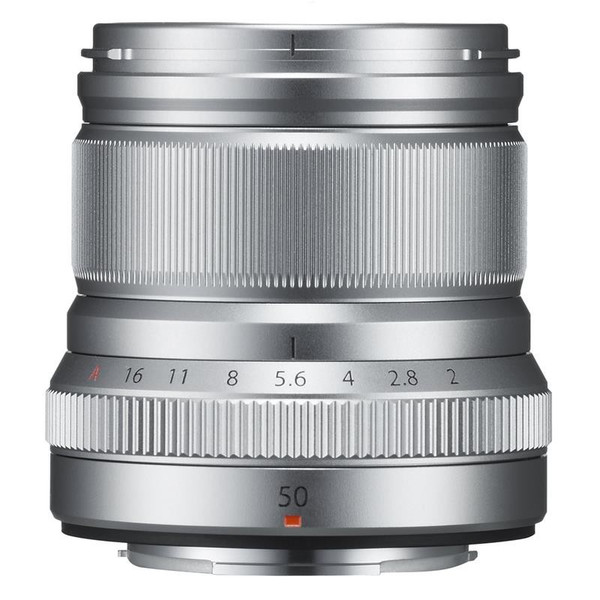 Fujifilm XF 50mm F2.0 R WR Беззеркальный цифровой фотоаппарат со сменными объективами / Зеркальный фотоаппарат Telephoto lens Cеребряный